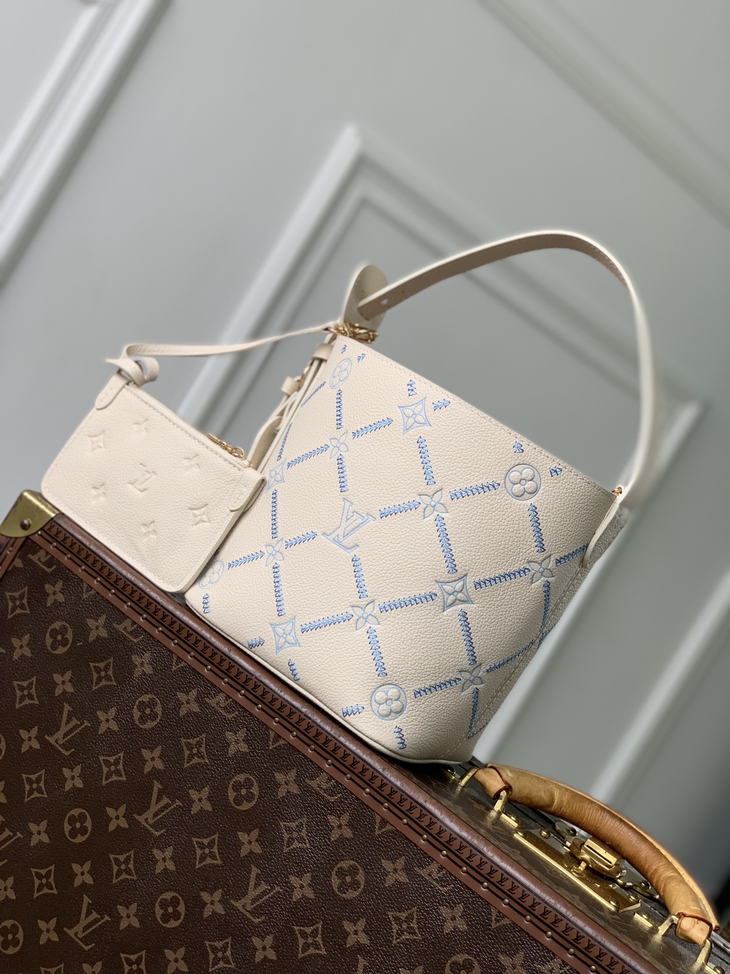 LV All In BB Bag- Women - Handbags-18 x 12 x 16CM