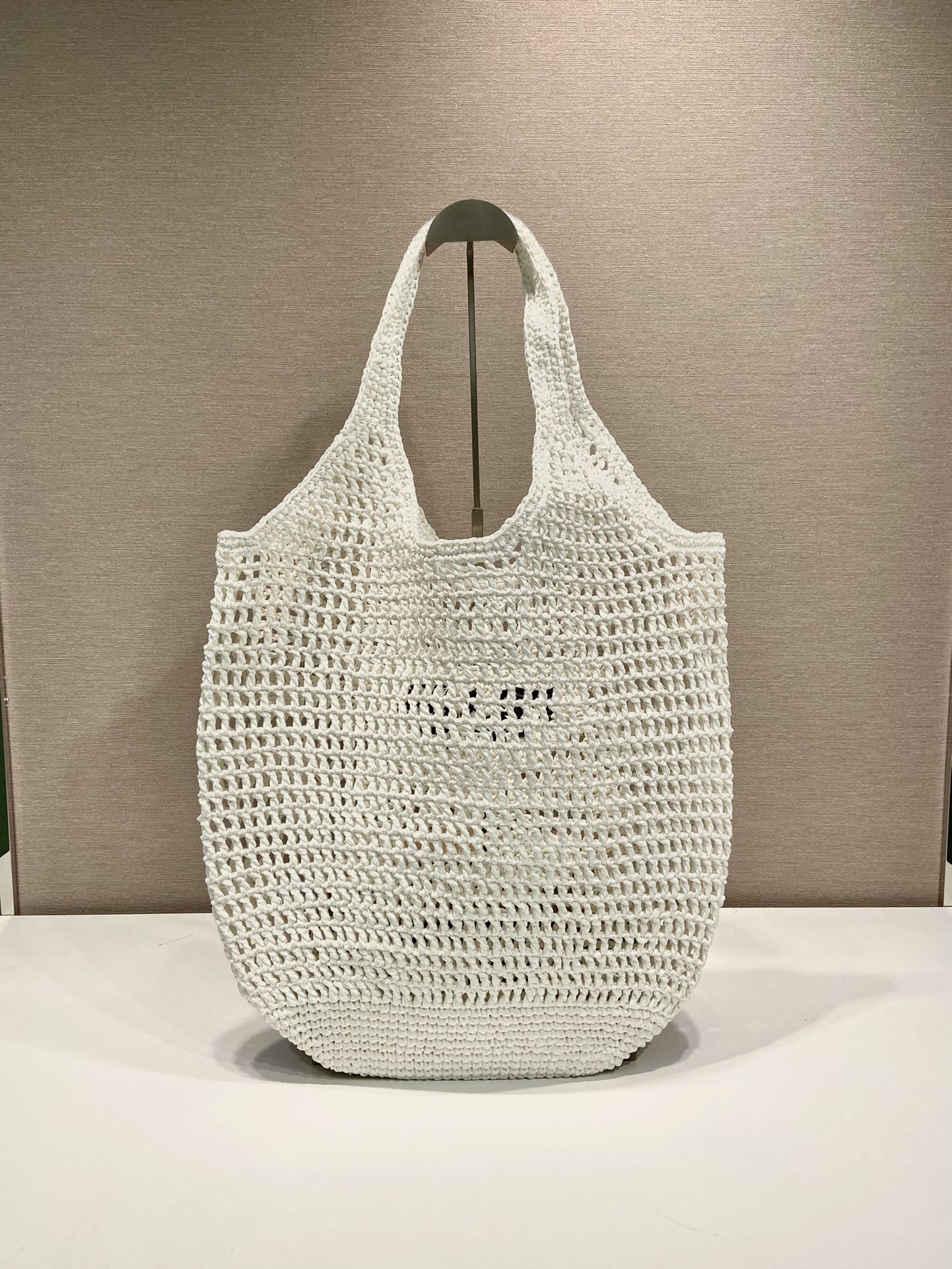 Pra*a Raffia Hobo -Handbags-1BG424-39*34*53CM