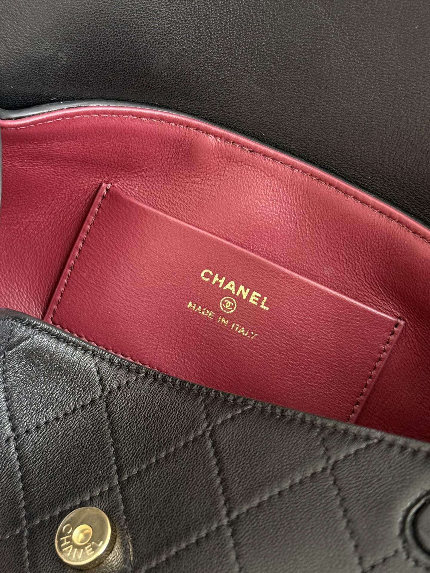 Cha*el Clutch With Chain-11×23×12.5CM