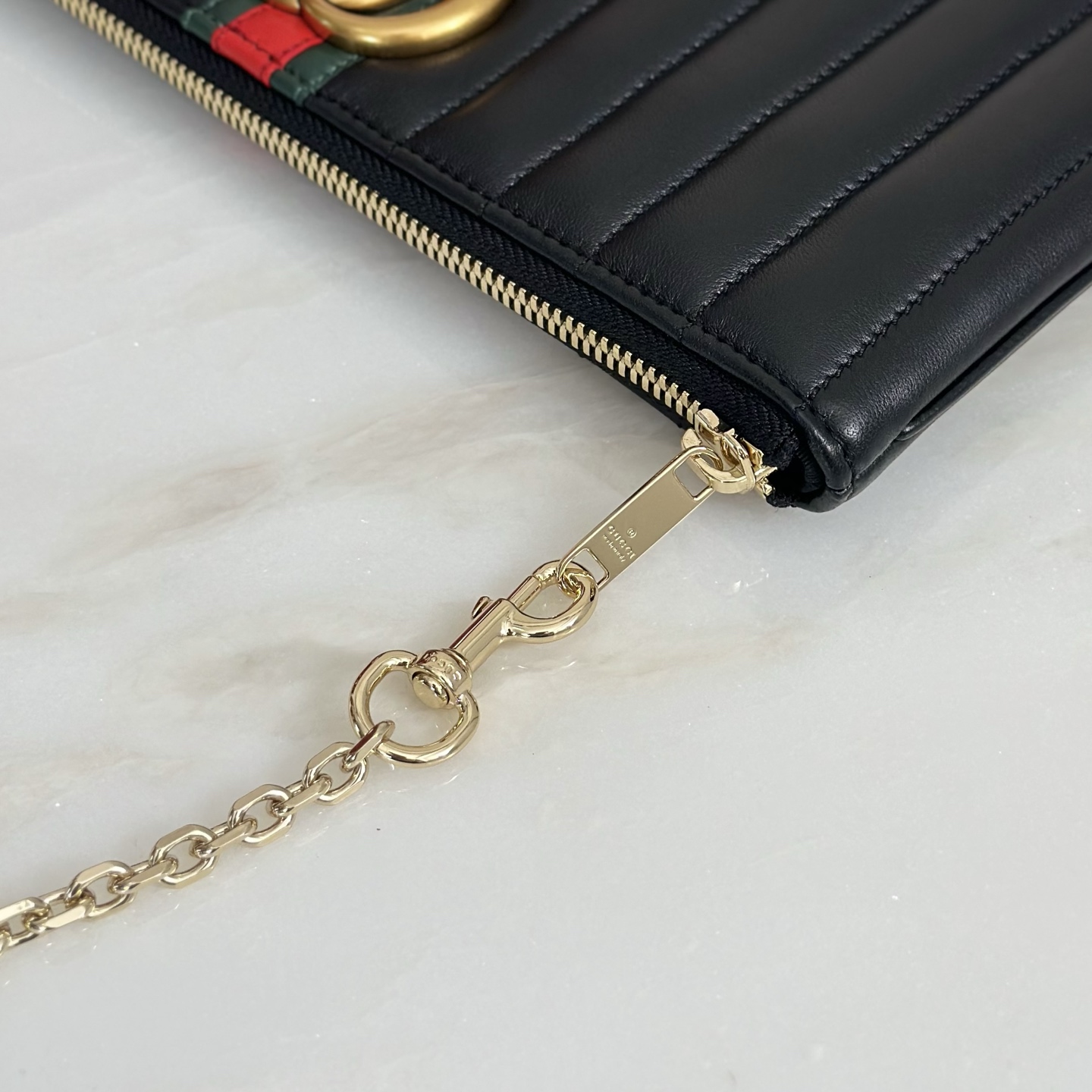 Gv*c* GG Marmont Pouch With Strap-26*13*1.5CM