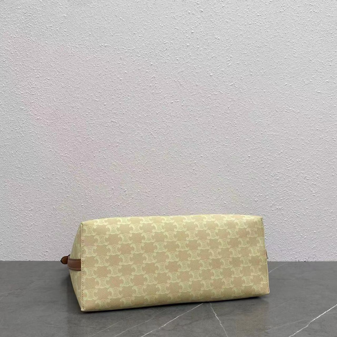 Ce*line Triomphe Canvas Tote-32x14x24CM