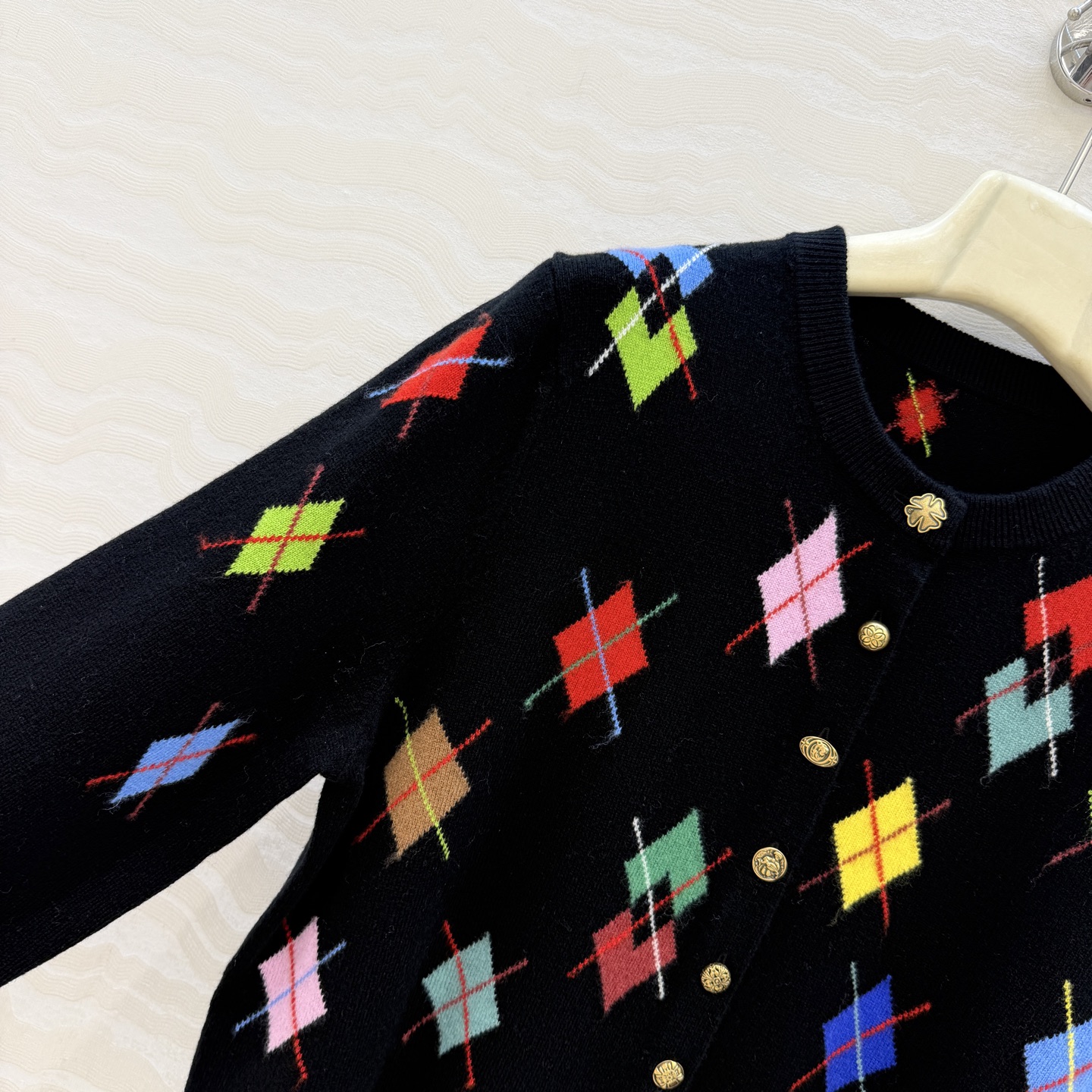 YMC Black Atomic Cardigan